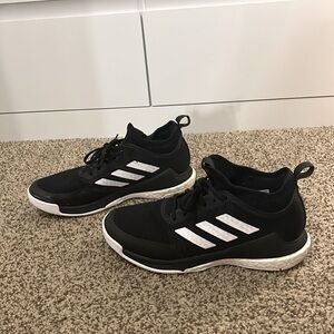 Adidas black volleyball shoes women’s size 9
